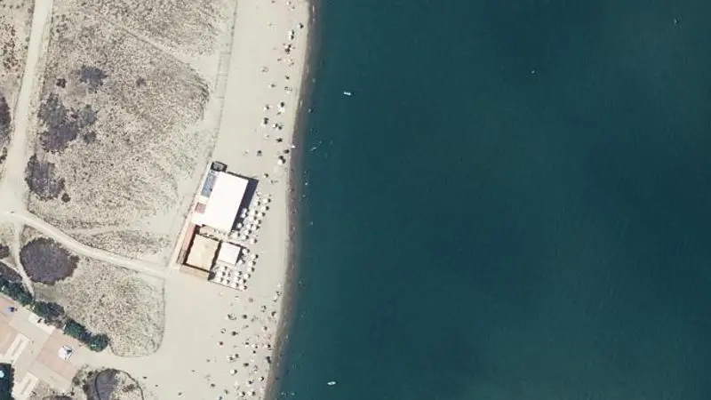 Vue aérienne : Copacabana
