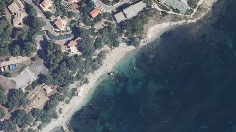 Vue aérienne : La Mitre