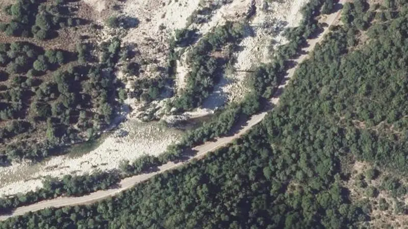 Vue aérienne : Teddi