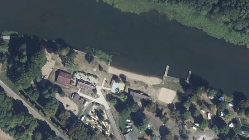 Vue aérienne : Stade Nautique
