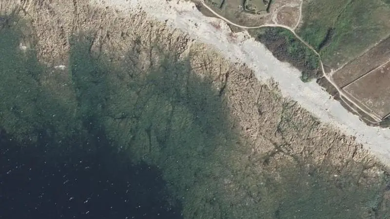 Vue aérienne : Lezarouan
