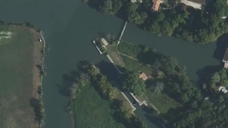 Vue aérienne : Plage de la Charente