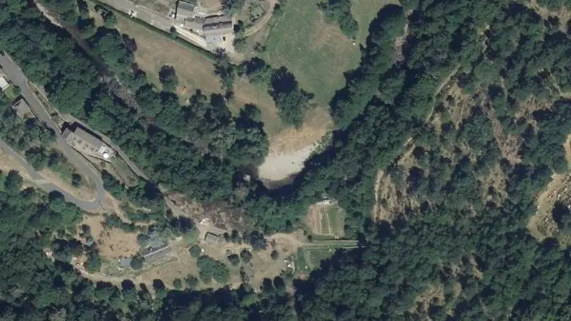 Vue aérienne : Plage du Lot