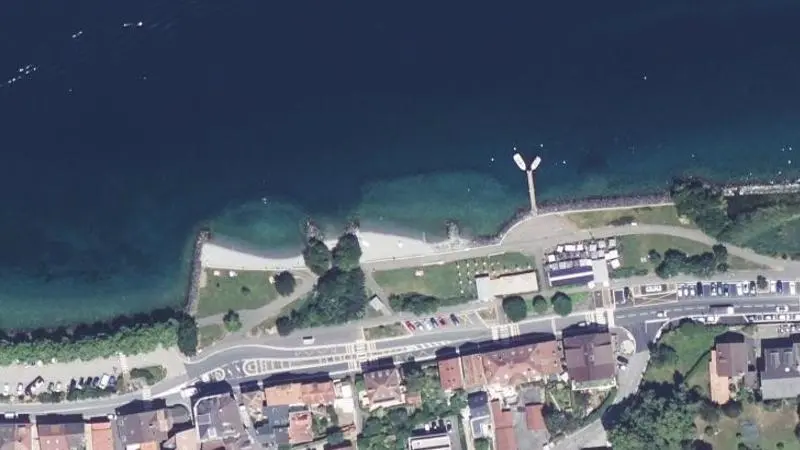 Vue aérienne : Neuvecelle Grande Rive