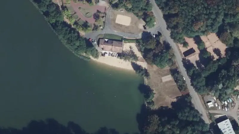 Vue aérienne : Etang Grainetier