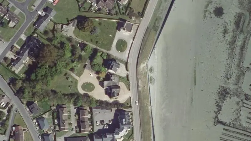 Vue aérienne : Petite Plage