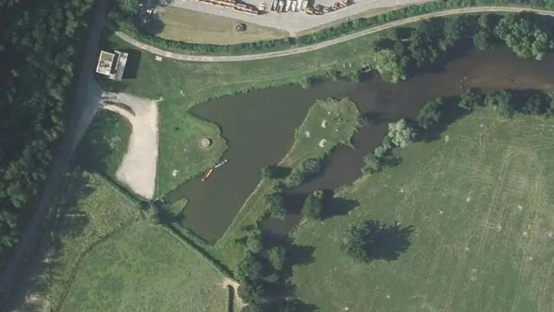 Vue aérienne : Bassin de Joutes