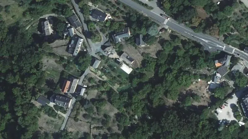 Vue aérienne : Le Créneau