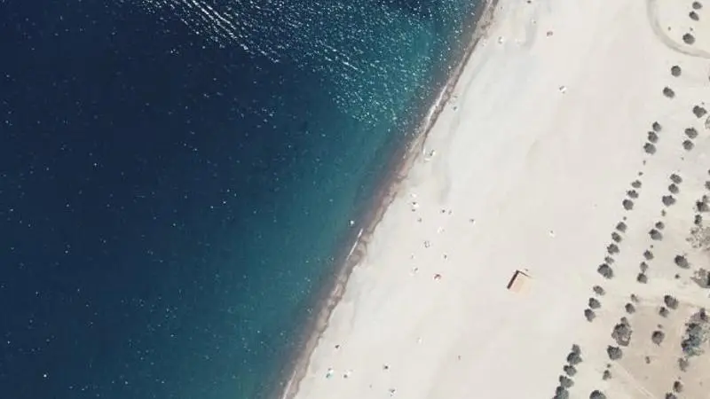 Vue aérienne : Porto Plage