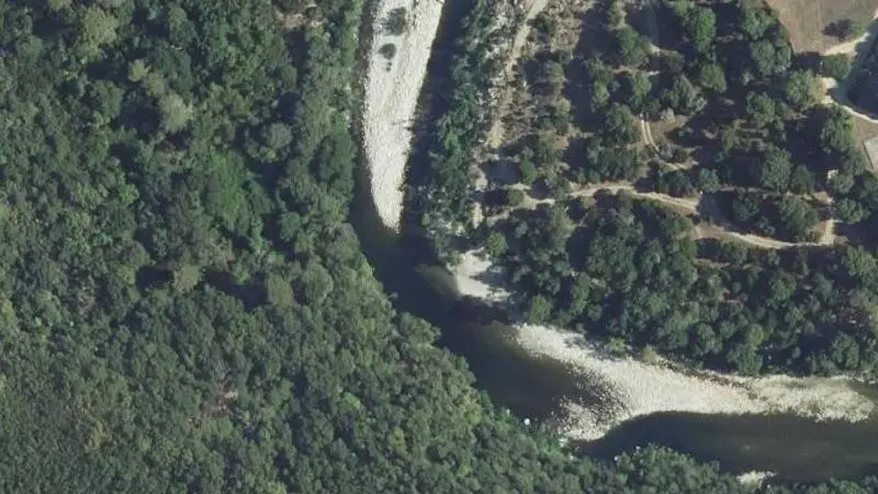 Vue aérienne : Ernella-Base Kayak