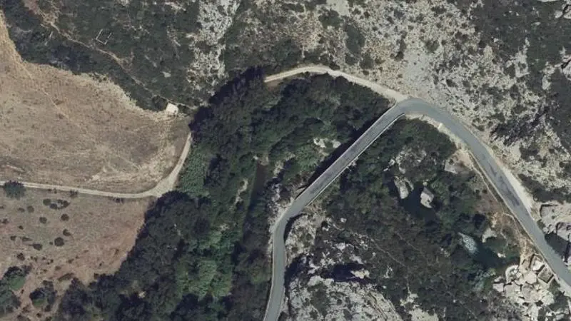 Vue aérienne : Plage du Verdouble