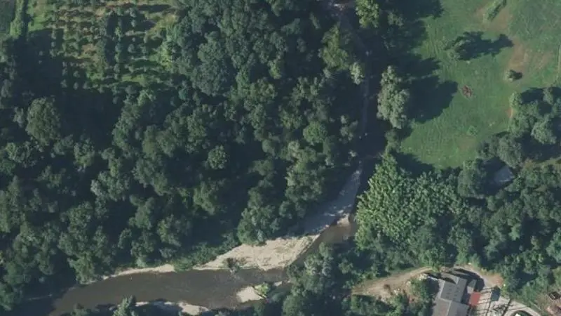 Vue aérienne : Plage du Vert