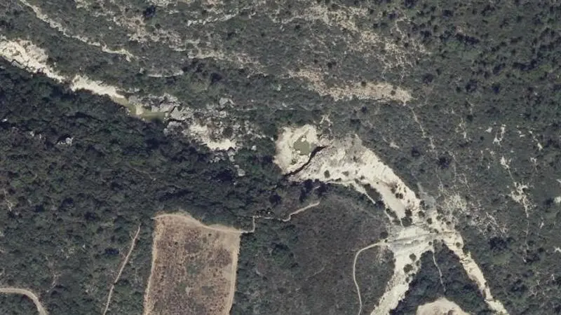 Vue aérienne : Plage de la Nielle