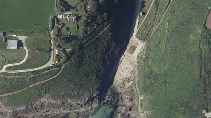 Vue aérienne : Minou