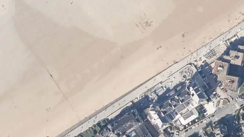Vue aérienne : Le Sillon