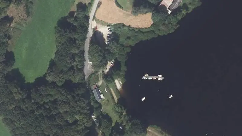 Vue aérienne : Lac de Viam