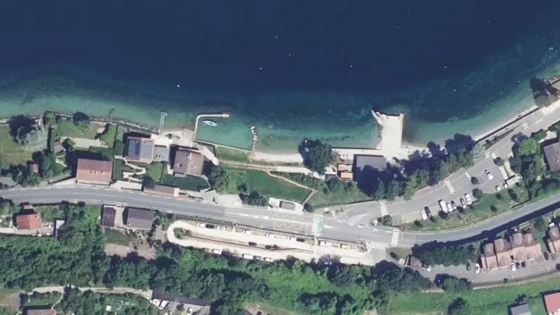 Vue aérienne : Saint-Gingolph Municipale