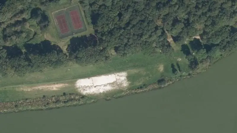 Vue aérienne : Etang du Moulin Neuf